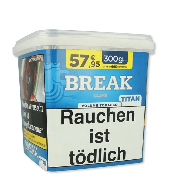 Break Blau Titan Eimer 300g