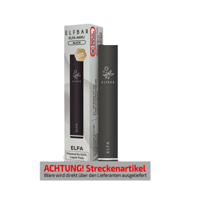 Elfbar ELFA Akku 500 mAh – Schwarz