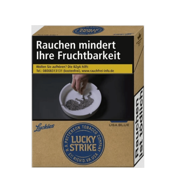 Lucky Strike Authentic Blue – 20 Zigaretten