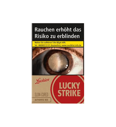 Lucky Strike Authentic Red –Zigaretten