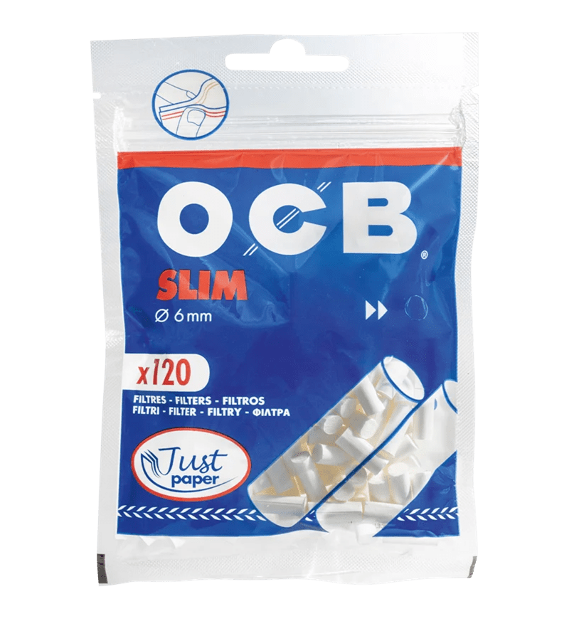 OCB Just Paper Filter Slim, 6 mm
