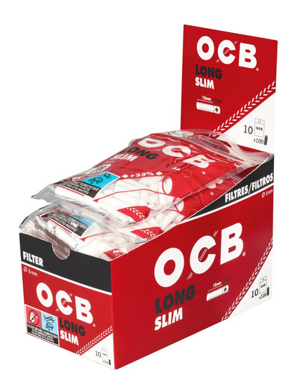 OCB Long Slim Filter 6 mm – Karton