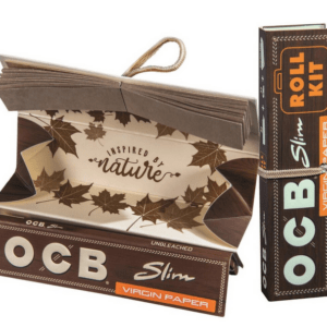 20x OCB Unbleached Virgin Slim Roll Kit – (Karton)