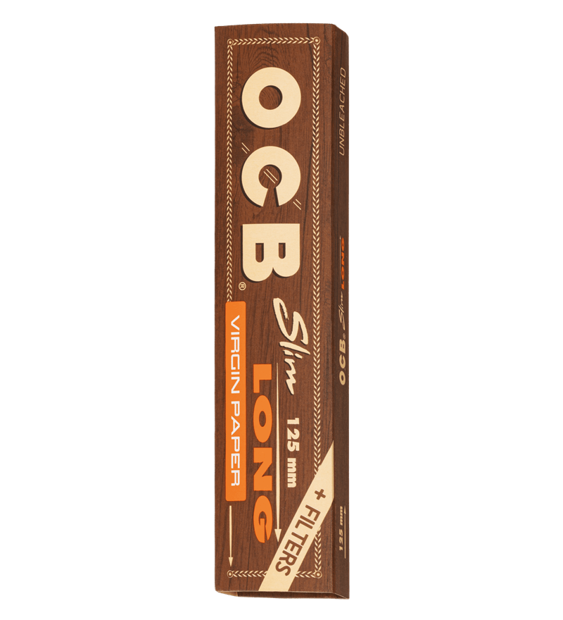 OCB Virgin Slim 125 mm Long + Tips