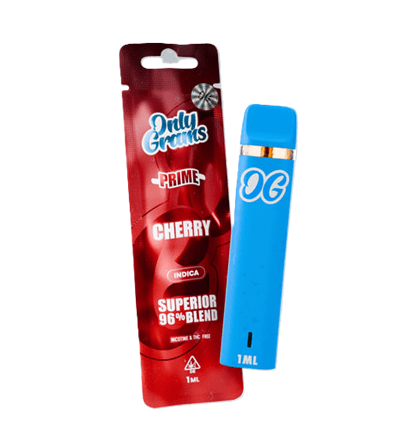 OnlyGrams – Blood Orange – Superior Blend Einweg Vape (96 % H2 Blend)