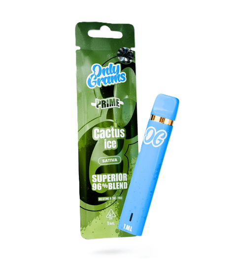 OnlyGrams – Cactus Ice – Superior Blend Einweg Vape (96 % H2 Blend)