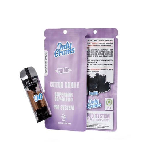 OnlyGrams – Cotton Candy – Superior Blend Pod (96 % H2 Blend)