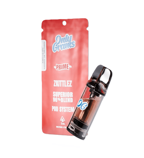OnlyGrams – Zkittlez – Superior Blend Pod (96 % H2 Blend)