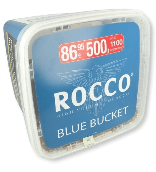 Rocco Tabak Blau High Volumentabak 500g Eimer