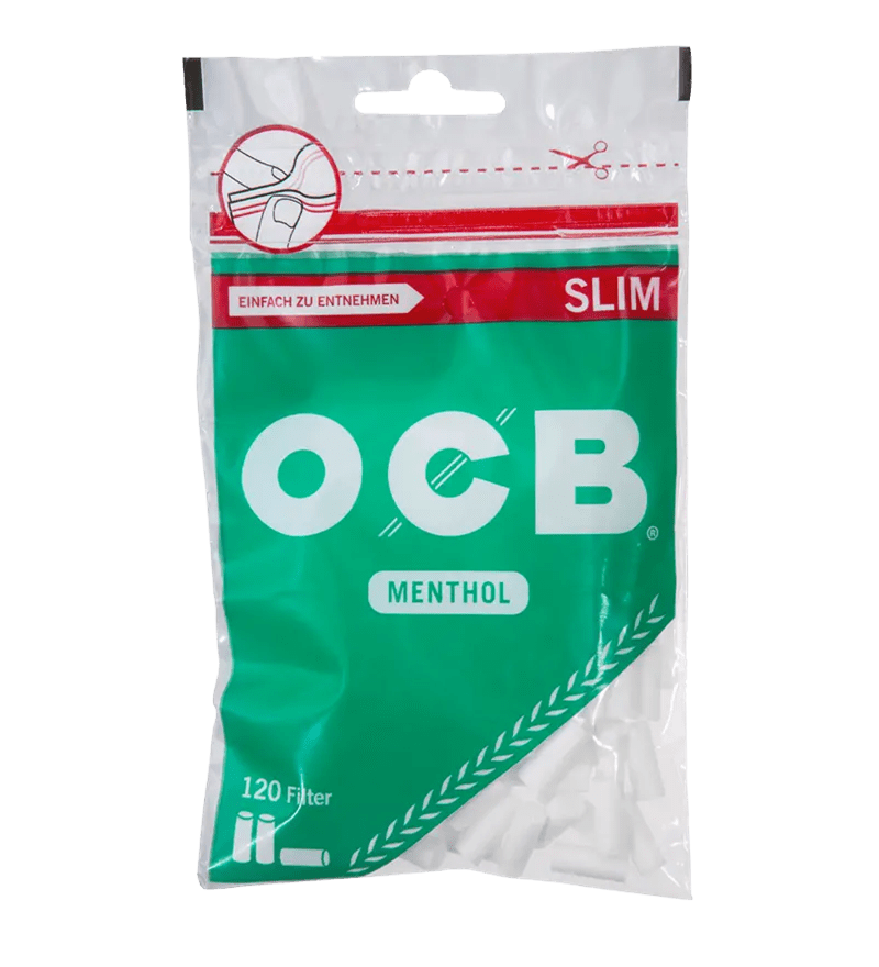 Slim Menthol Filter 6 mm