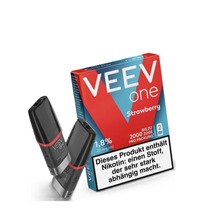 VEEV ONE Pod Strawberry – 20 mgml (2er Pack)