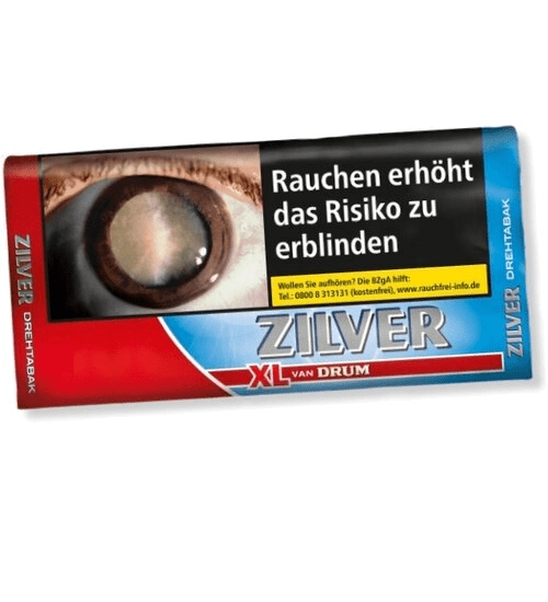 Zilver van Drum Pouch Tabak 50g