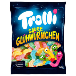 Trolli Saure Glühwürmchen 150g Beutel