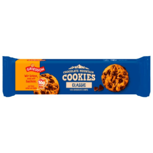 Griesson Cookies Classic 40% Chocolate Chips 150g Packung