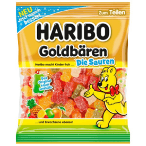 Haribo Goldbären Die Sauren 175g Beutel
