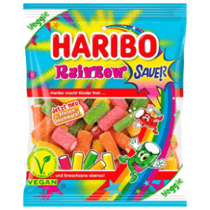 Haribo Rainbow Fizz Vegan 160g Beutel