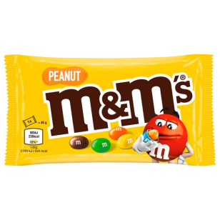 M&M’s Peanut 45g Beutel