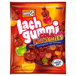nimm 2 Lachgummi Cola Flaschies 200g Beutel