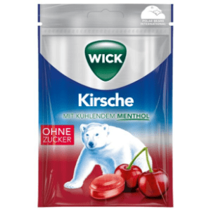Wick Kirsche ohne Zucker 72g Beutel
