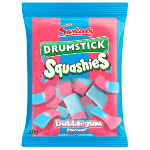 DOK Swizzels Drumstick Squashies Bubble Gum Flavour 120g Stück