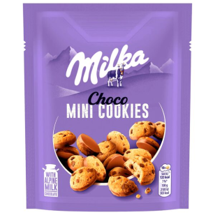 Milka Mini Cookies 110g Packung