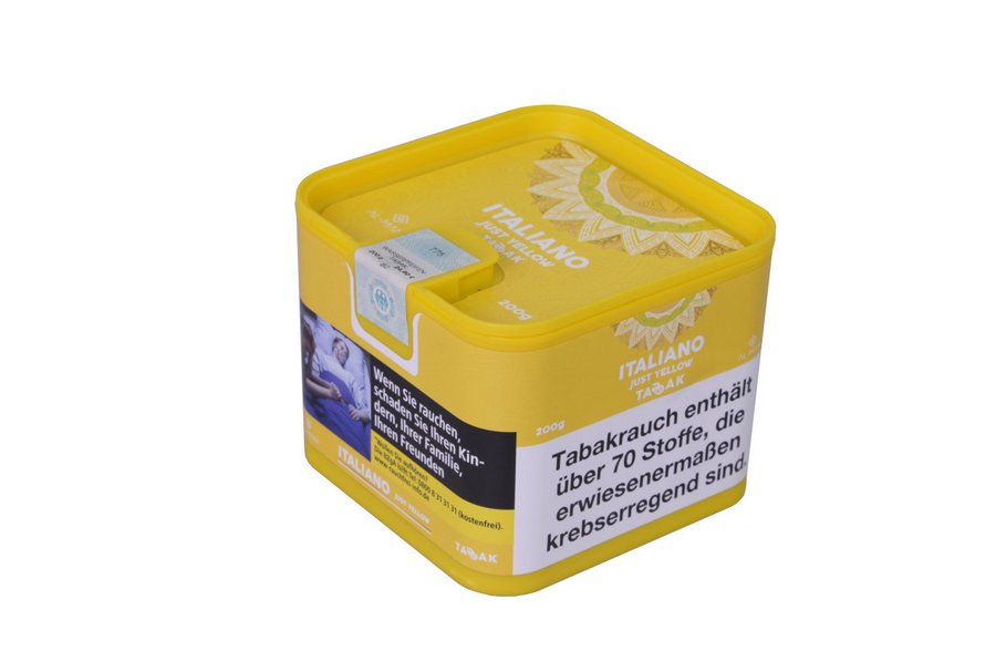 Al-Mani Italiano Just Yellow Shisha Tabak 200g