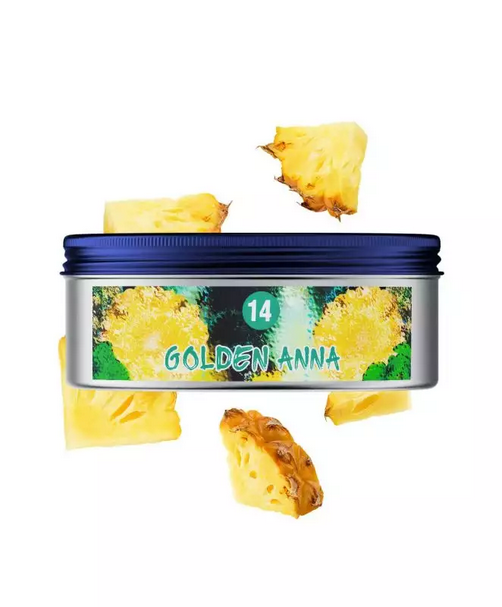 Aqua Mentha Golden Anna Shisha Tabak 200g – Fruchtig & erfrischend
