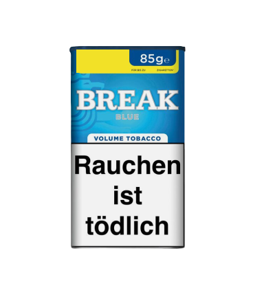 Break Blue XXL 85g – Milder Stopftabak im XXL-Format