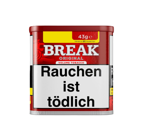 Break Original M 43g – Kompakter Stopftabak