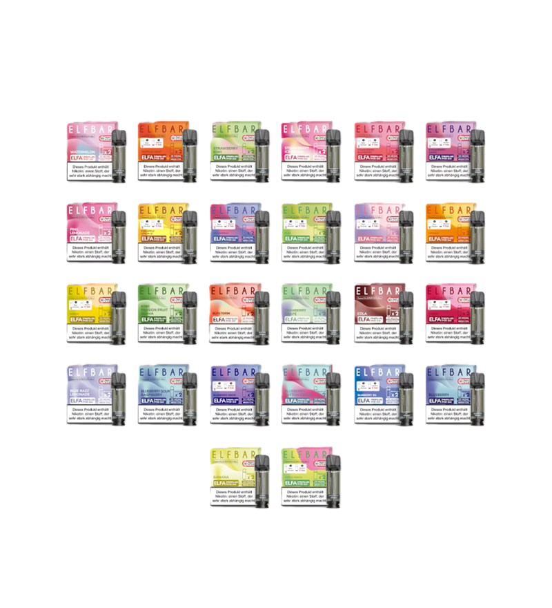 ELFBAR ELFA Pods - Alle Sorten (2er Packs) Alle Sorten
