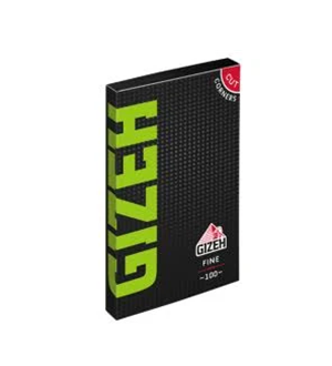 GIZEH BLACK Fine – Klassische Premium Blättchen