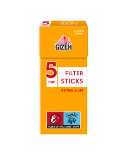 Gizeh Filter Sticks 126 kaufen, Gizeh Filtertips Stick Preis, extra slim Filter 5mm Gizeh, Knickfilter Zigaretten Gizeh, Gizeh Filter 126 Stück Deutschland