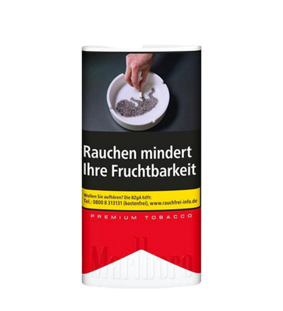 Marlboro Premium Tobacco Red 30g – Kräftiger Drehtabak mit vollem Aroma