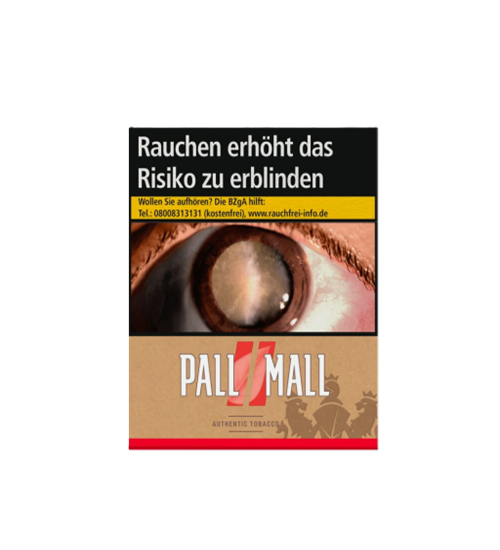 Pall Mall Authentic Red Super 30 Zigaretten ohne Zusatzstoffe