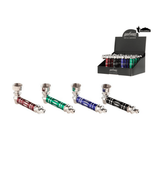 Super Heroes Pfeife Metall – 7,5 cm (4 Farben)