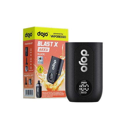 Vaporesso Dojo Blast X Basisgerät Black – Kompaktes Pod-System