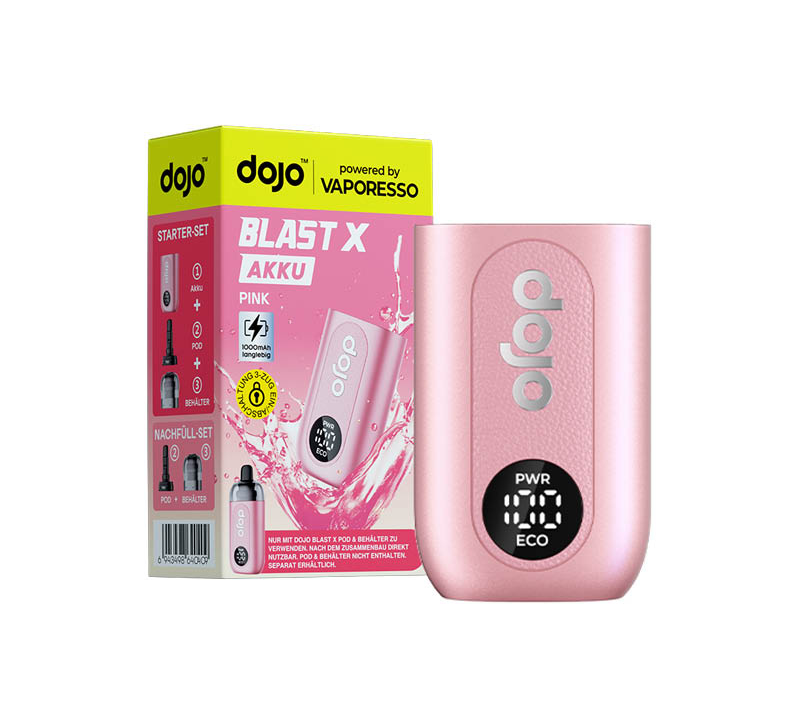Vaporesso Dojo Blast X Basisgerät Pink – Stylisches Vape Device