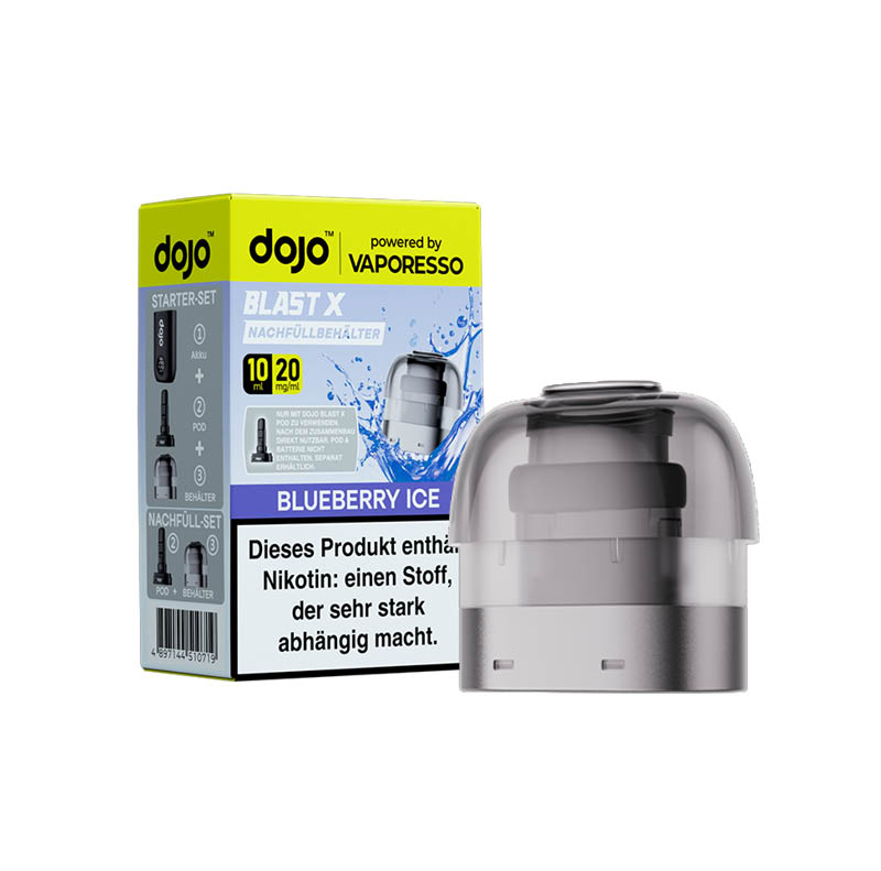 Vaporesso Dojo Blast X Pod – Blueberry Ice 20mg Nic Salt