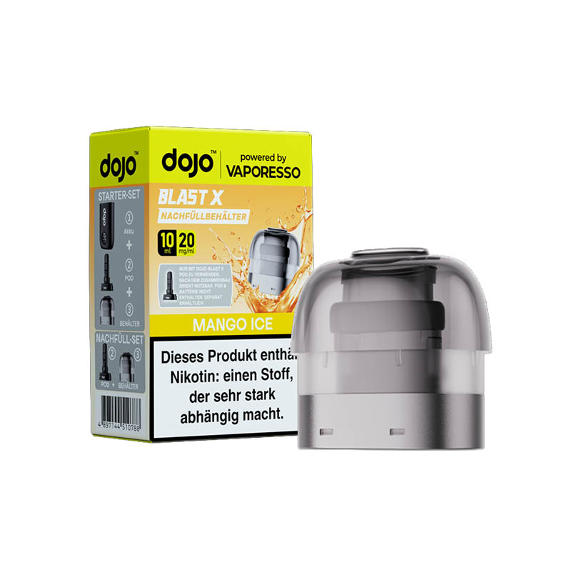 Vaporesso Dojo Blast X Pod – Mango Ice 20mg Nic Salt