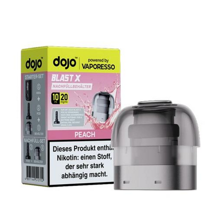 Vaporesso Dojo Blast X Pod – Peach 20mg Nic Salt