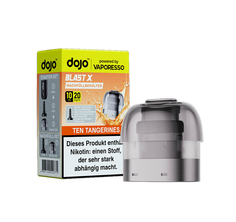 Vaporesso Dojo Blast X Pod – Ten Tangerines 20mg Nic Salt