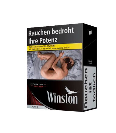 Winston Black BP 6XL 54 Zigaretten