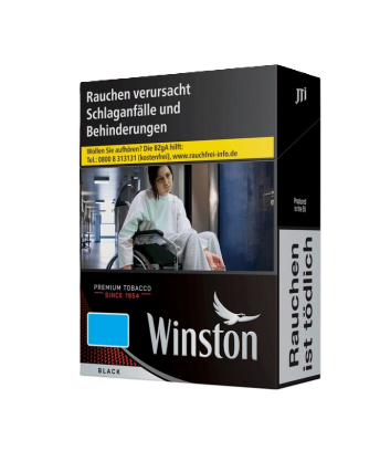 Winston Black BP XXL 24 Zigaretten