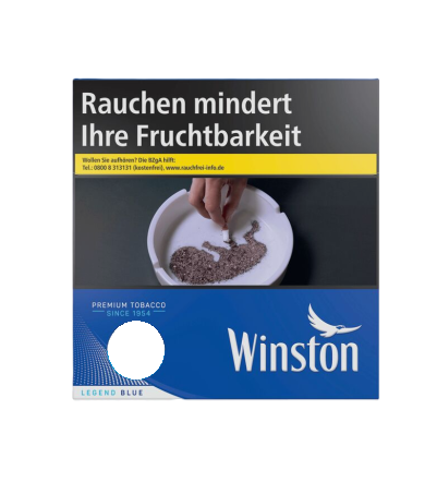Winston Blue BP 6XL 58 Zigaretten