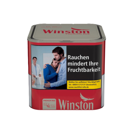 Winston Premium Tobacco Red S 58g – Kräftiger Feinschnitt-Tabak