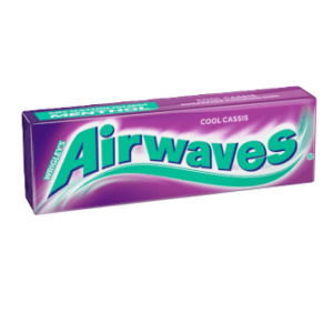 Wrigley's Airwaves Cool Cassis ohne Zucker – 10er Packung