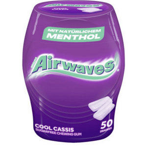 Wrigley's Airwaves Cool Cassis ohne Zucker – 50er Dose