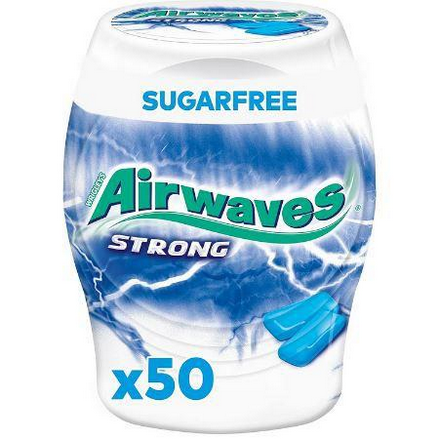 Wrigley's Airwaves Strong ohne Zucker – 50er Dose
