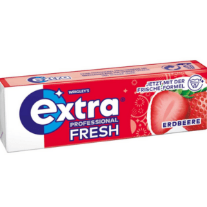 Wrigley's Extra Professional Fresh Erdbeere ohne Zucker – 10er Packung