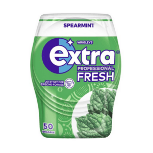 Wrigley's Extra Professional Fresh Spearmint ohne Zucker – 50er Dose